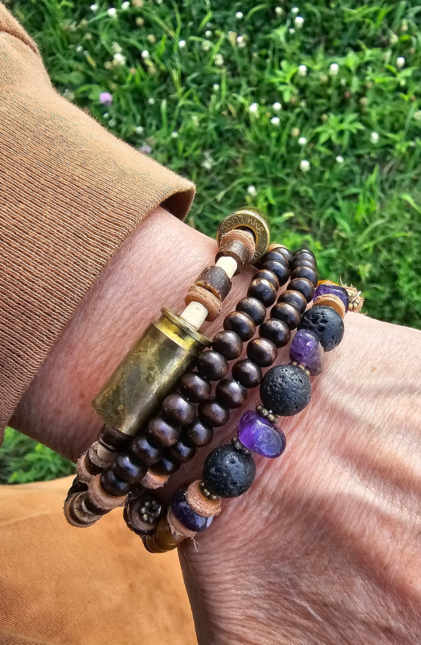 Lava Bead or Casing Bracelet