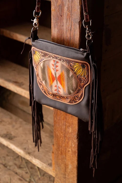 Bear Paw Spring Crossbody Bag