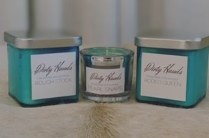 Dirty Hands Candle Co Turquoise Candle - choice of sizes