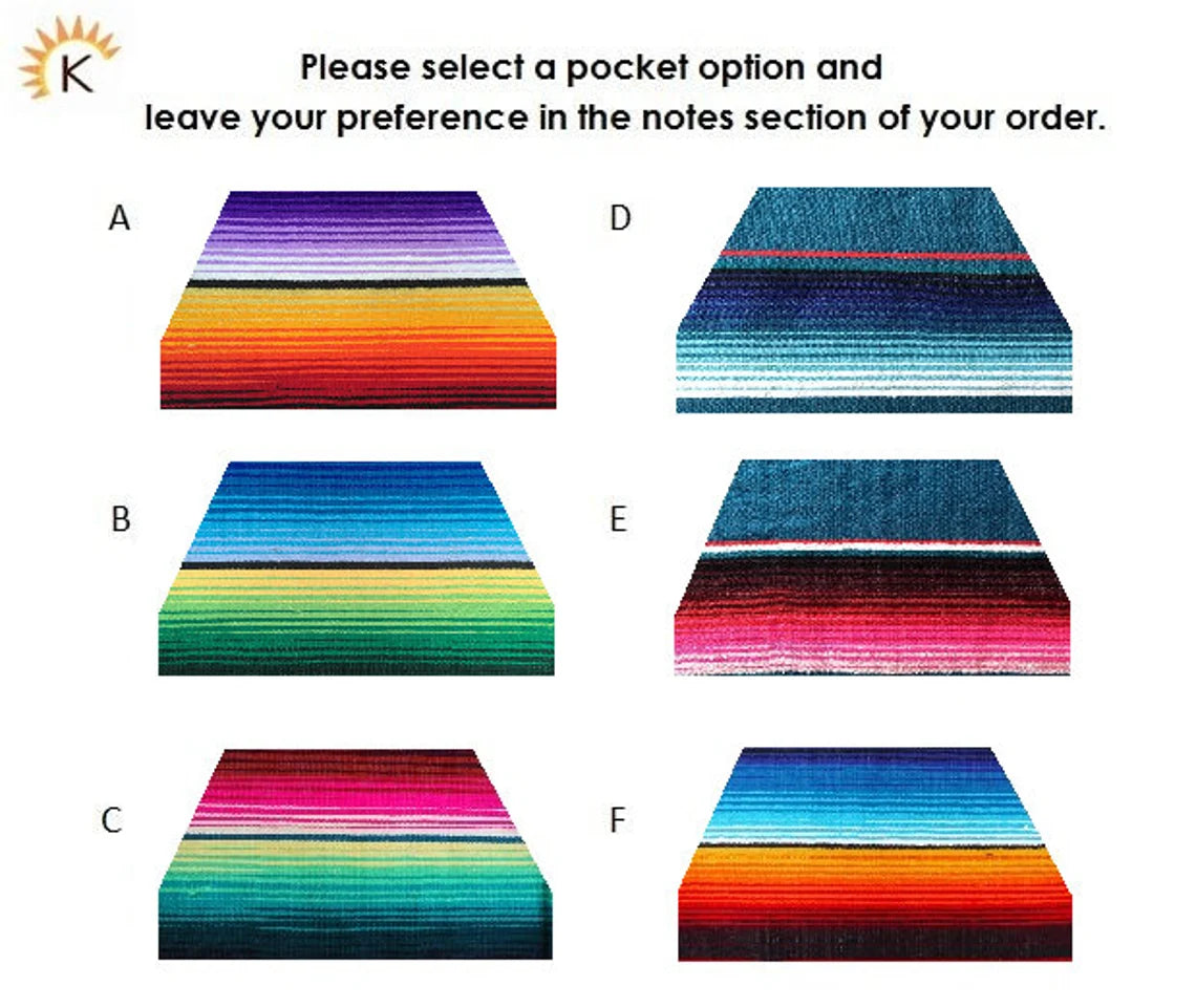 Hoodie Sweatshirt with Serape Pocket