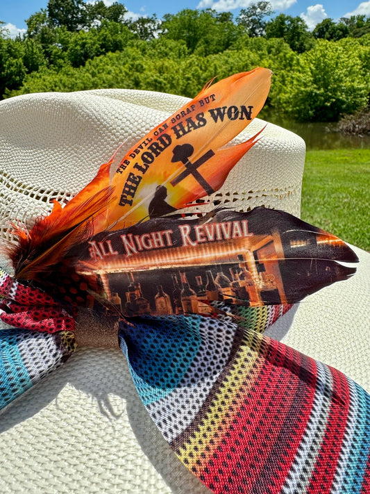 All Night Revival Hat Feather